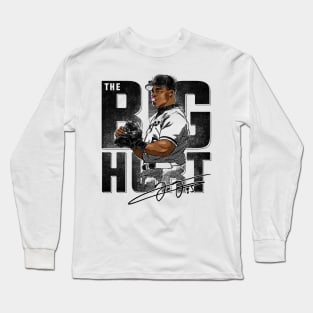 Frank Thomas Chicago W Bubble Long Sleeve T-Shirt